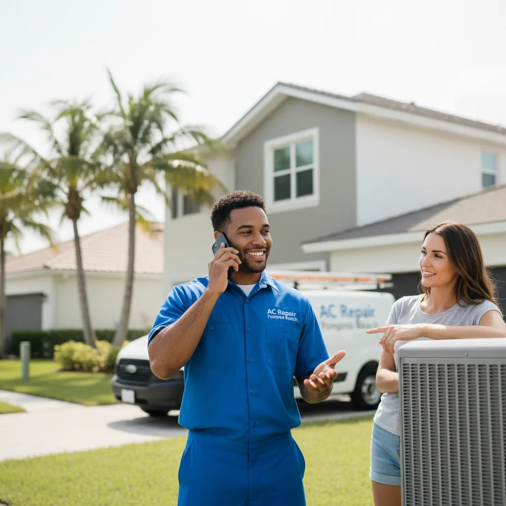 AC Repair Pompano Beach customer support in Mesa